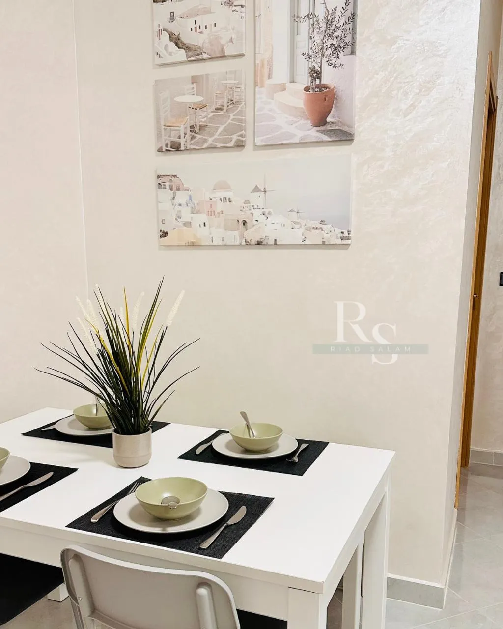 Apartment amenities and household essentials