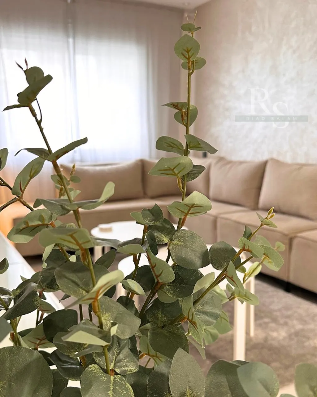 Fully furnished room ready for guests