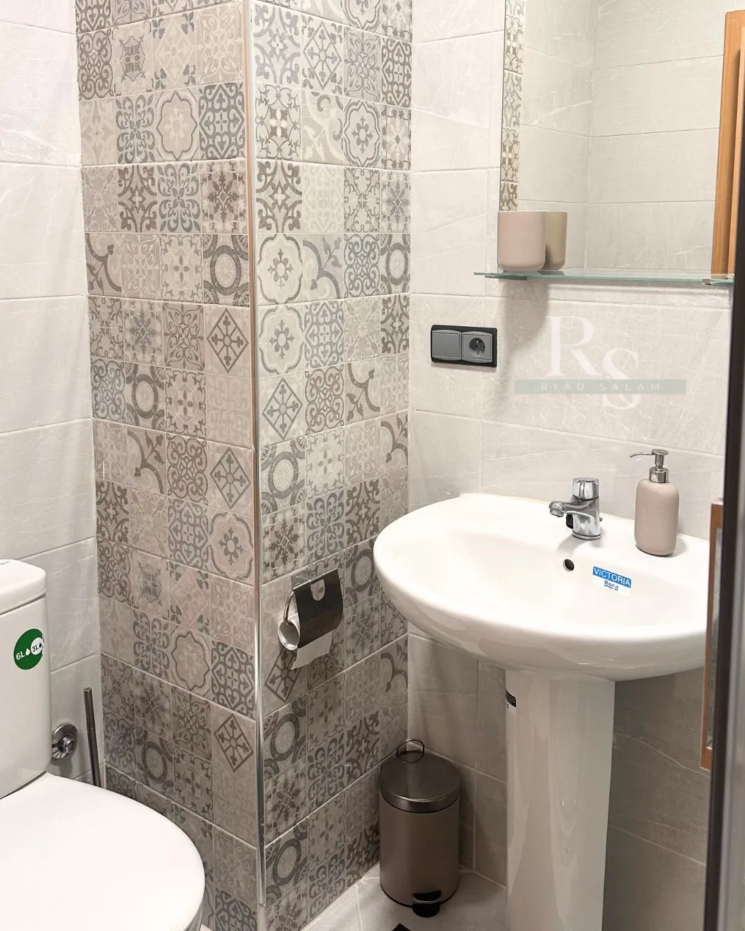 Stylish lounge space in Tangier rental